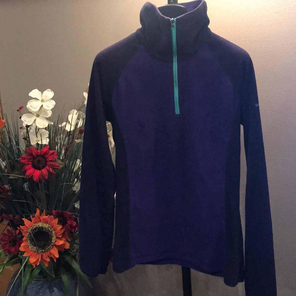 Columbia 1/4 zip thin fleece